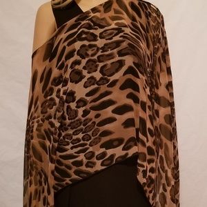 7 Way Animal Pattern Convertible Scarf Tunic